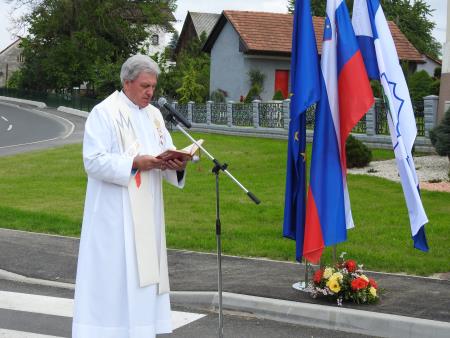 Uradna predaja obnovljene ceste Razkrižje – MP Gibina svojemu namenu 32